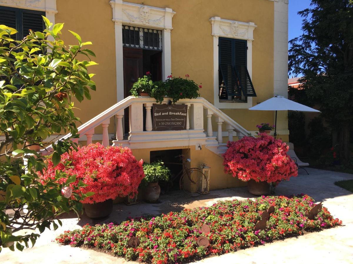 Villa San Donato B&B Лукка Экстерьер фото