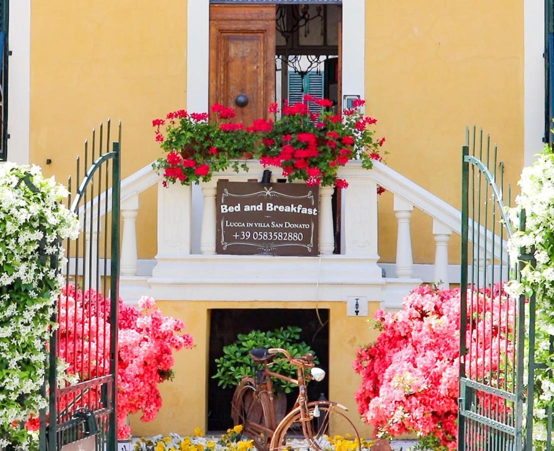 Villa San Donato B&B Лукка Экстерьер фото